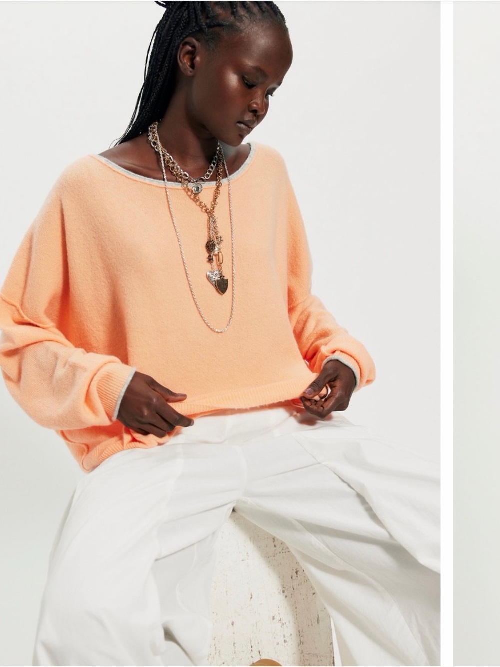 Free People See Me SoftSpun Pullover